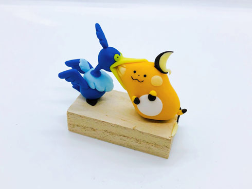 ウッウとライチュウ