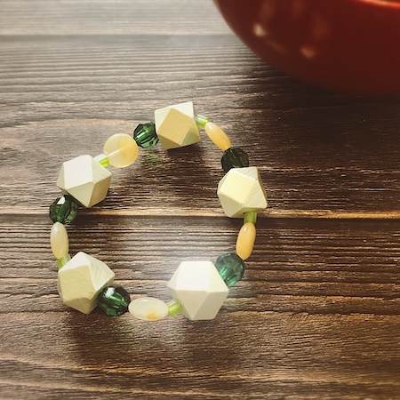 ブレスレット ビーズ みそ汁