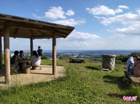 朝日峠展望公園の展望台