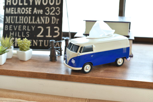 T1バス ティッシュケース新色ネイビー