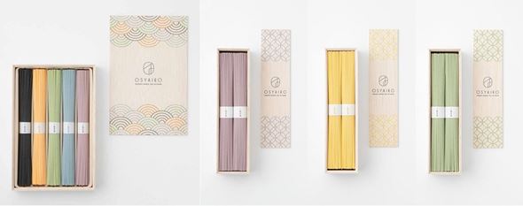 OSYAIROと池利のコラボ商品推し色そうめん登場