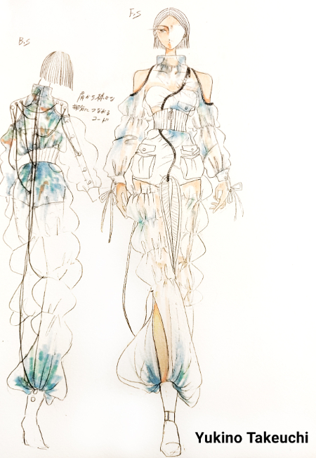 文化服装学院・アパレルデザイン科の学生が考えたデザイン　その1