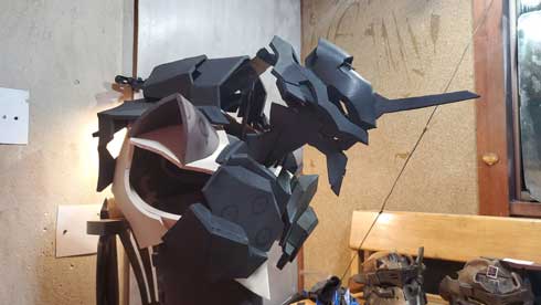 ダイソー ジョイントマット EVA エヴァ 初号機 エヴァンゲリオン コスプレ 衣装 手作り