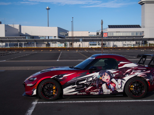 痛車 ラブライブ！虹ヶ咲学園スクールアイドル同好会 NDロードスター