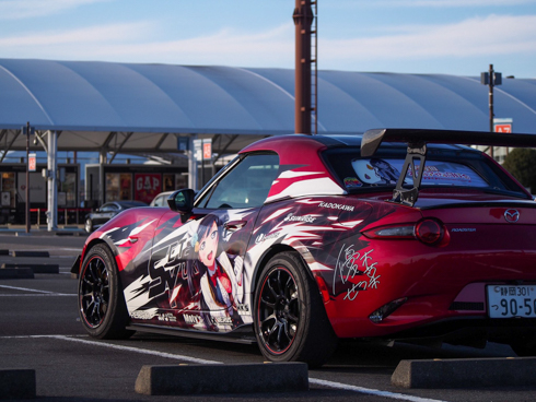 痛車 ラブライブ！虹ヶ咲学園スクールアイドル同好会 NDロードスター