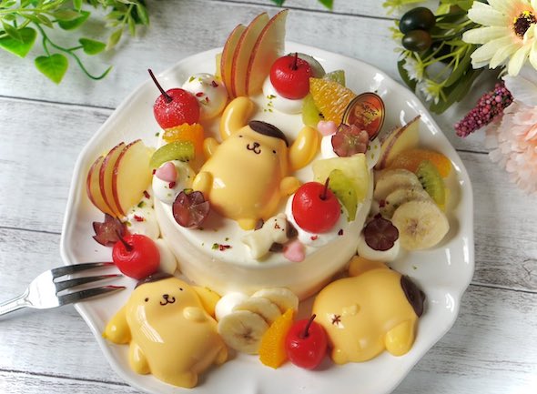 サンリオ プリン プリンアラモード マフィン ケーキ