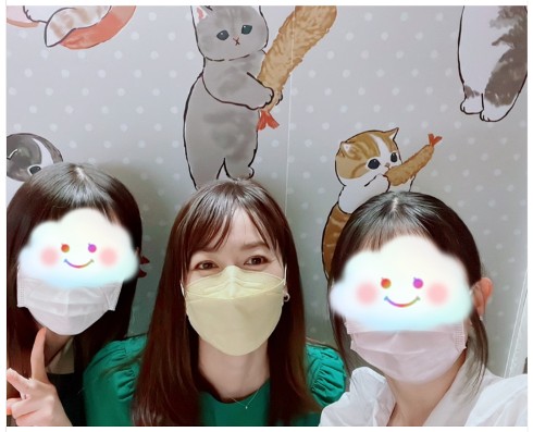 細川直美と娘2人