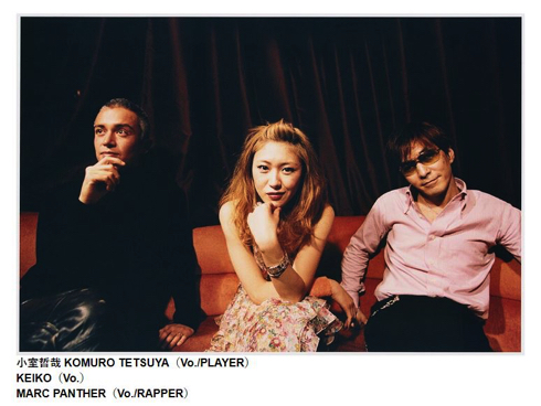 「globe」マークとKEIKOと小室哲哉