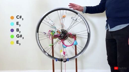楽器 自転車 ホイール シーケンサー
