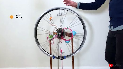 楽器 自転車 ホイール シーケンサー