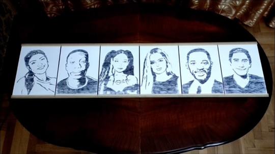 5人のマーベル・ヒーローたちを同時に描けてしまう、超人的な男性がTikTokで話題