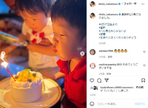 中村獅童の息子・陽喜