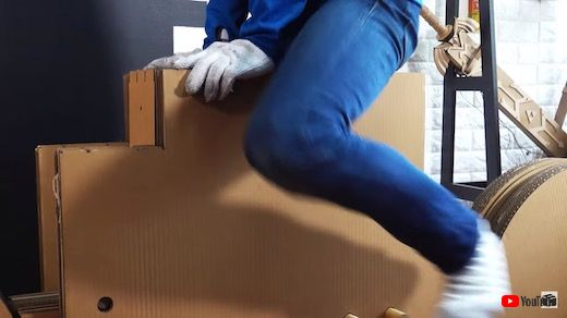 ゼルダの伝説 BoW ブレスオブザワイルド マスターバイク ダンボール