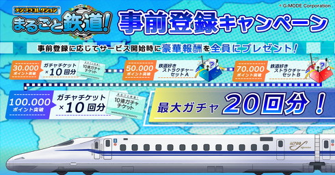 事前登録開始キャンペーン