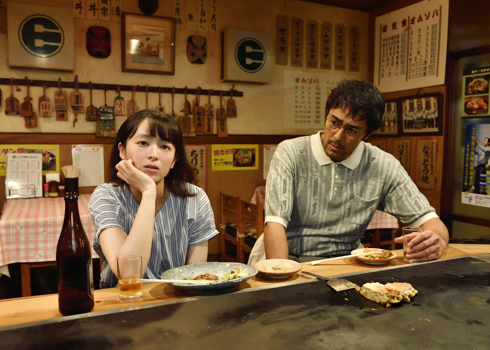 映画「異動辞令は音楽隊！」清野菜名と阿部寛