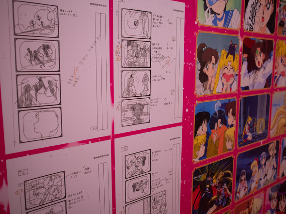 絵コンテなどのアニメ資料