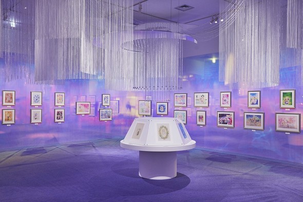 セーラームーンミュージアム原画展示＜セーラー・クリスタル・ギャラリー＞（C）Naoko Takeuchi