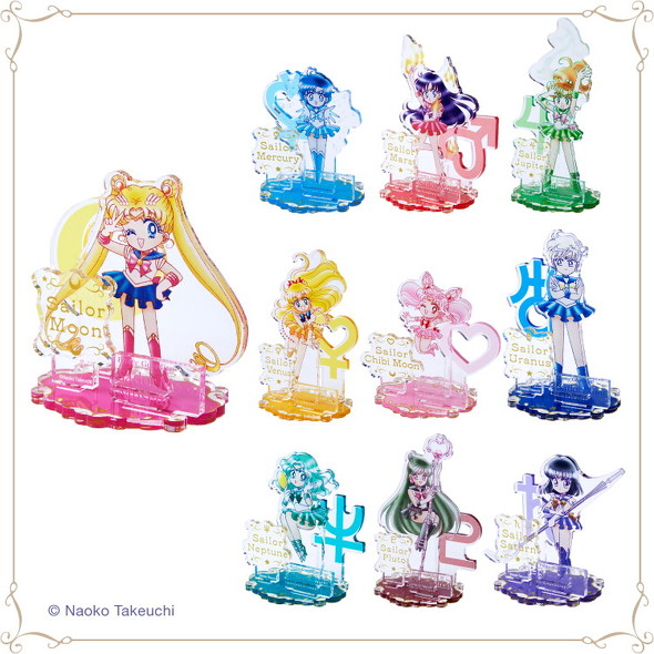 セーラームーンミュージアム　ショップのアクリルスタンド