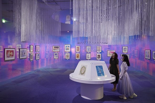 セーラームーンミュージアム原画展示＜セーラー・クリスタル・ギャラリー＞（C）Naoko Takeuchi