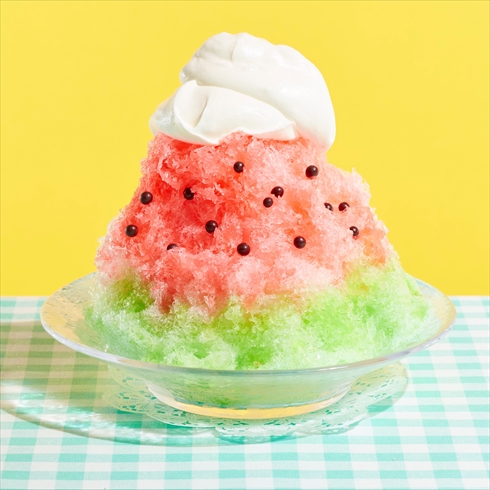 “純氷喫茶ココス”のふわふわ純氷かき氷がおいしそう