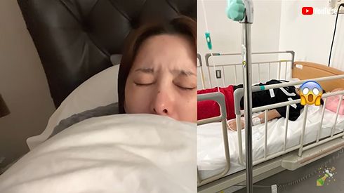 病院に救急搬送された際のエンリケ