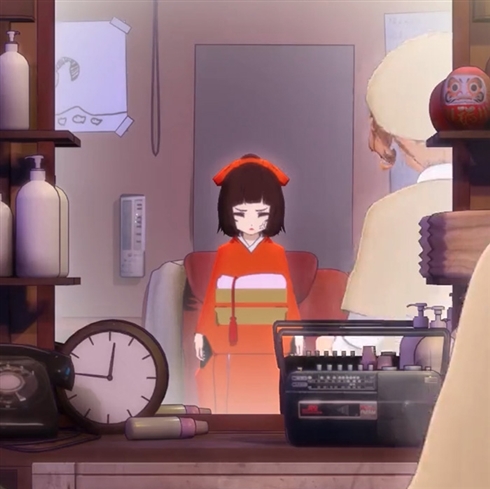 切ったはずの髪が瞬時に元通り　呪いの人形の自主制作アニメがかわいらしくて人気