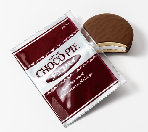 チョコパイ型ポーチとパッケージ型ポーチ