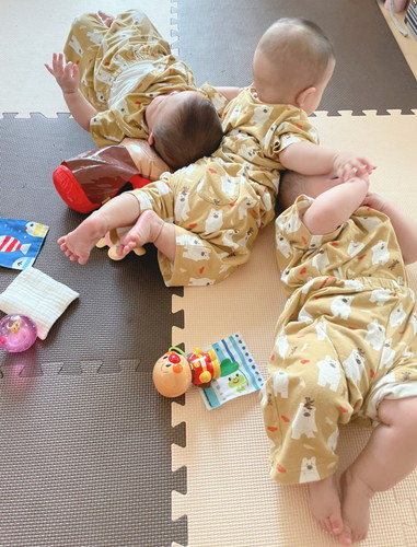 絶妙なバランスの三つ子ちゃん