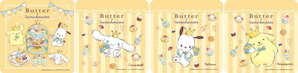 Butterとサンリオキャラクターがコラボしたメニュー