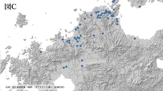 ゼンリン うどんの日 九州北部 うどんチェーン店 位置 店名 クイズ 牧のうどん ウエスト 資さんうどん