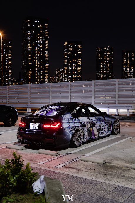 ホロライブ 痛車 holoX ラプラス・ダークネス YMD