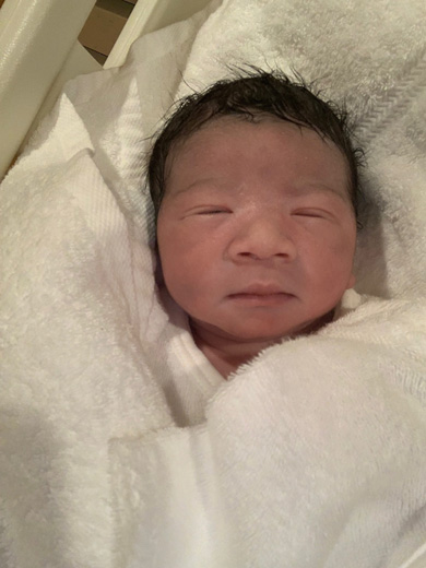 ラミレス美保が第4子出産