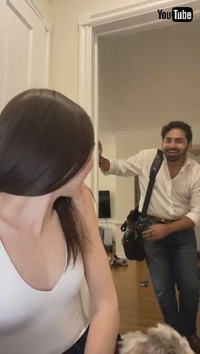 「Guy Reacts To Girlfriend Surprising Him By Speaking in His Native Language-1338689」