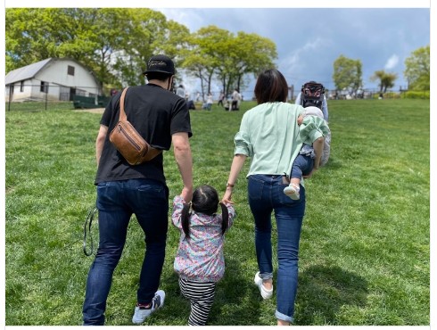 馬淵優佳と瀬戸大也ファミリー