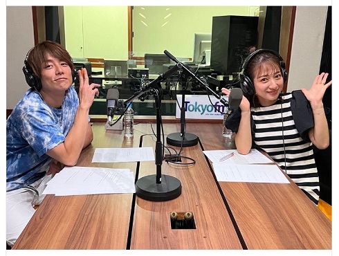 ラジオで初共演した杉浦太陽と辻希美