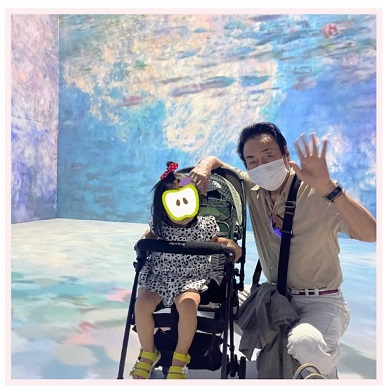 高橋英樹と孫娘