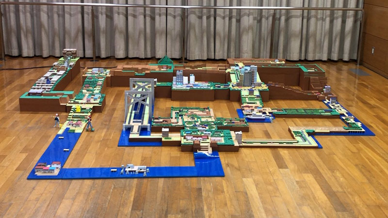 ポケモン 赤・緑の「カントー地方」全土をジオラマ化　建物から行き交うトレーナーまで再現したファンの力ってすげー！