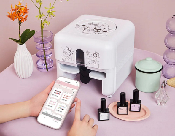 サンリオキャラクターズのネイルアートが楽しめるネイルプリンター発売