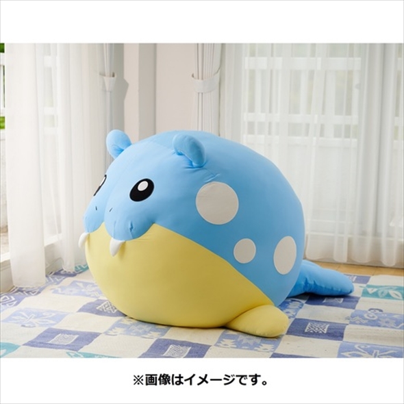 等身大タマザラシ　ぬいぐるみ ポケモンセンターオンライン、「ひんやりぬいぐるみ 等身大
