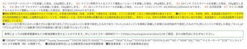 主要諸元