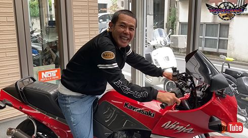トップガン マーヴェリック トム・クルーズ カワサキ ニンジャ GPZ900R トップガン【GPZ 900 NINJA】見てきた！トムクルーズ乗車の