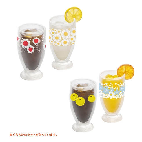 昭和レトロなグラスブランド「アデリアレトロ」がミニチュアに　グラスやボンボン入れがかわいい