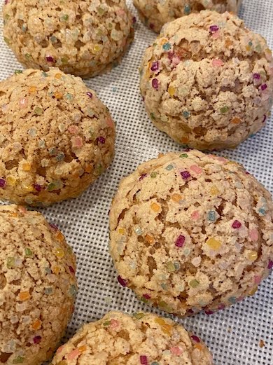 シュークリーム スイーツ ザラメ チャーハン 焼き菓子