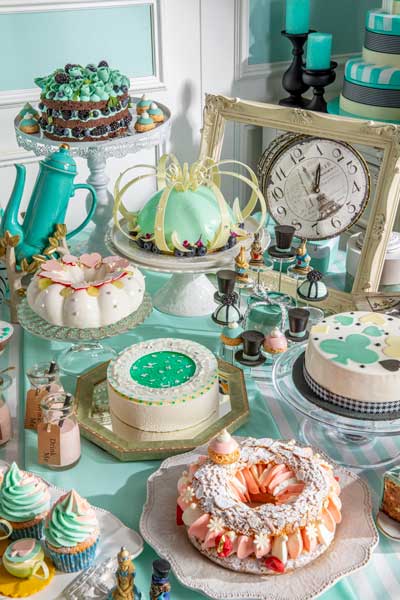 ヒルトン東京 夏 ランチ スイーツ ビュッフェ アリスのペパーミント気分なお茶会 不思議の国のアリス