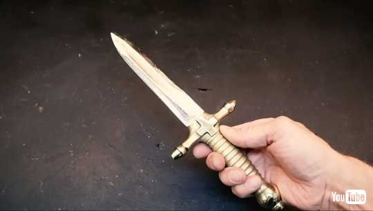 イタリア製 短剣 修復 第一次世界大戦 ピカピカ 磨く ダガー