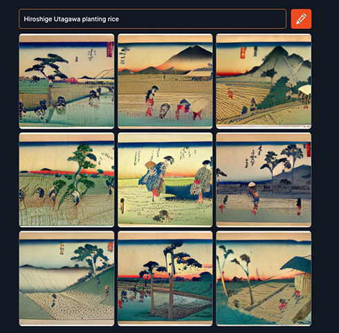 単語を組み合わせるだけで画像を生成するAIお絵かきサイト　好きな作家にモチーフを指定できそうな完成度に「最高かも」と話題