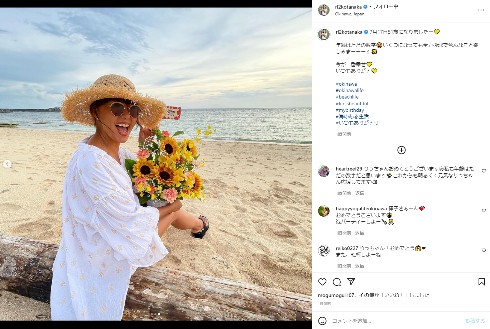 51歳の誕生日を迎えた田中律子