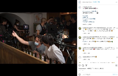 「神の雫/Drops of God」で主演を務める山下智久