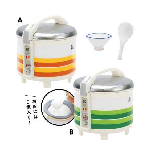 ノスタルジック タイガー 魔法瓶 ミニチュアコレクション 昭和家電 フィギュア カプセルトイ