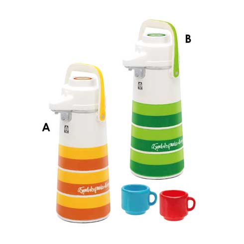 ノスタルジック タイガー 魔法瓶 ミニチュアコレクション 昭和家電 フィギュア カプセルトイ